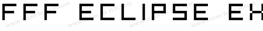 FFF Eclipse Extended字体转换